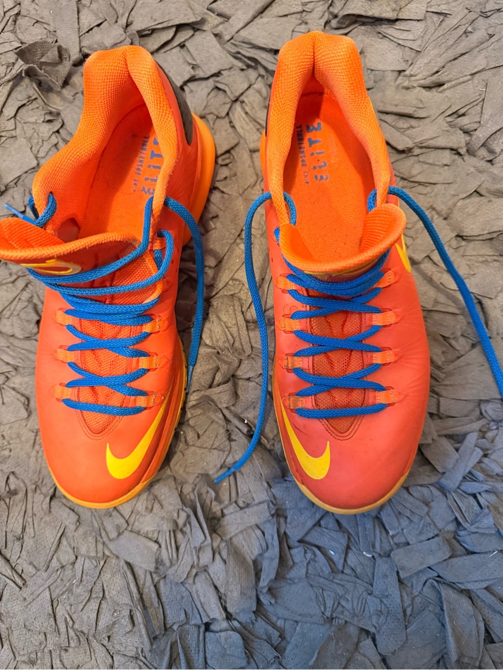 Nike KD 5 Elite Team Orange-Men’s Size 9.5